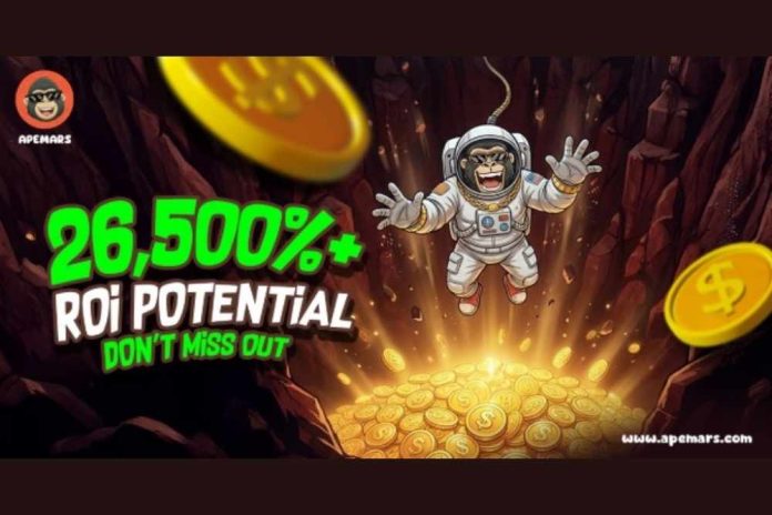 APEMARS Stage 2 Surges Past 2.49B Tokens Sold as Ethereum and Cronos Spark Fresh Buzz - Top Crypto Coins