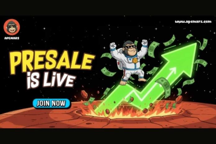 Missed Pepe Early? APEMARS Presale Enters As Next Big Crypto In Stage 3 With 22,367% ROI in Focus