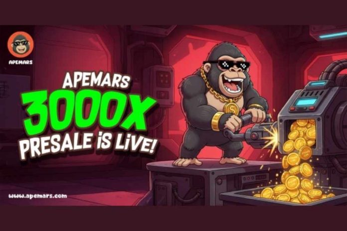 Best 100X Crypto For 2026? ETH and Aster Look Promising, But APEMARS Crushes Them with 22,367% ROI & Tokens Vanishing Fast!