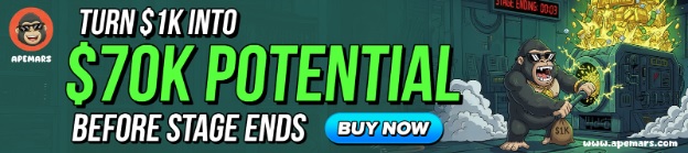 As Bitcoin and Ethereum Gain Strength, This Best Crypto Presale APEMARS Ignites a 6,914% ROI Window – Secure Stage 9 Now