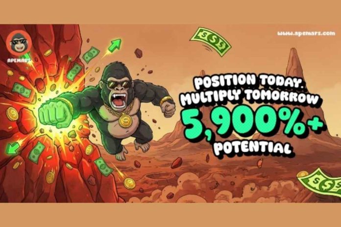 Missed Big Gains On Cosmos And Aptos? Invest in APEMARS Stage 10 With 5900% ROI - Top Altcoin To Explode in Q1 2026