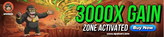 9 Top 100x Coins to Buy: How APEMARS Stage 14 Leads The Other Top 8 Coins With 3,090% ROI Potential