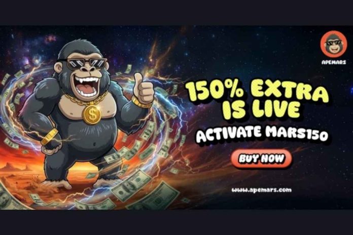 Cardano and Solana Early Entry Gone? APEMARS Positioned as Next Big Crypto to Watch With MARS150 Bonus Code