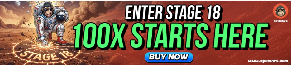 7 Best Meme Coins To Invest 2026: APEMARS Presale Ignites With $445K Raised – Massive 1800% ROI Window Closing Soon