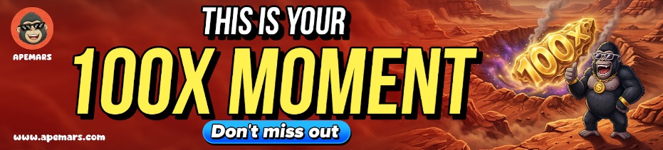 CoinMarketCap News Reveals the Best Crypto Coin: Pudgy Penguins Slips 1.24% and Turbo Falls 2.68% - Enter APEMARS Stage 15 Now to Ride the Full Bull Cycle