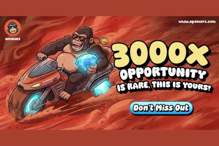 Next Big Crypto: APEMARS Stage 18 Drives Top Crypto Presale Trend With 1,808% ROI While Hedera Weakness and TRON Grows