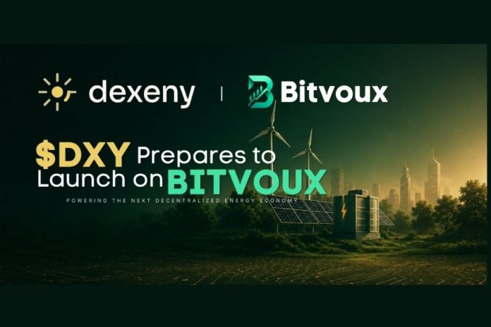 DeXenY’s $DXY Prepares to Launch on Bitvoux, Expanding Access to Its Decentralized Energy Ecosystem
