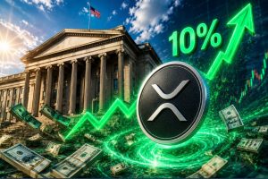 U.S. Treasury liquidity injections fueled a market-wide rally; XRP surged 10%, allowing holders to easily earn $12,000 daily