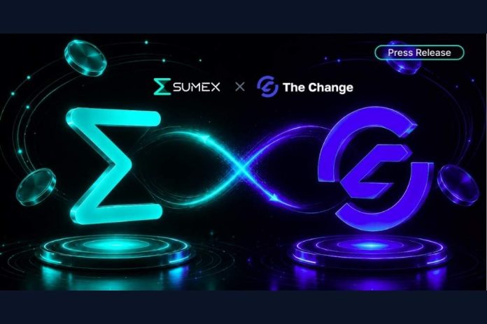 Sumex Expands Cross-Chain Swap Infrastructure Through The Change Integration