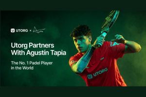 Utorg Becomes Main Sponsor of Agustín Tapia, the No. 1 Padel Player in the World
