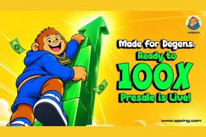 Last Chance to Turn $5K Into $100K? Apeing’s Best Meme Coin Presale Stage 4 Ends in 24 Hours – Grab 2000% ROI and 85% APY