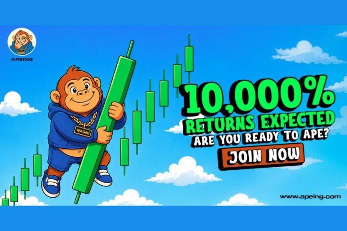 Apeing Eyes a 100x Run: Could Its Presale Become the Best Meme Coin Presale as LINK and TRX Make Waves?