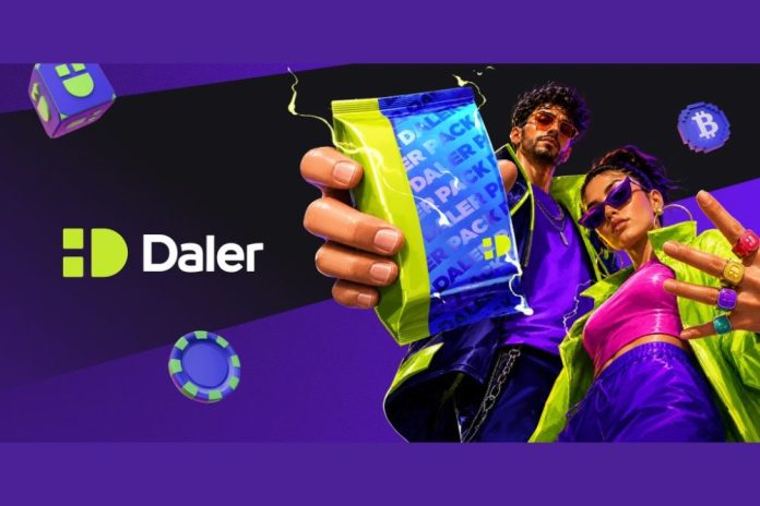 Daler.com Launches Crypto Casino With Collectible Reward Packs and Player-Configurable Loyalty System